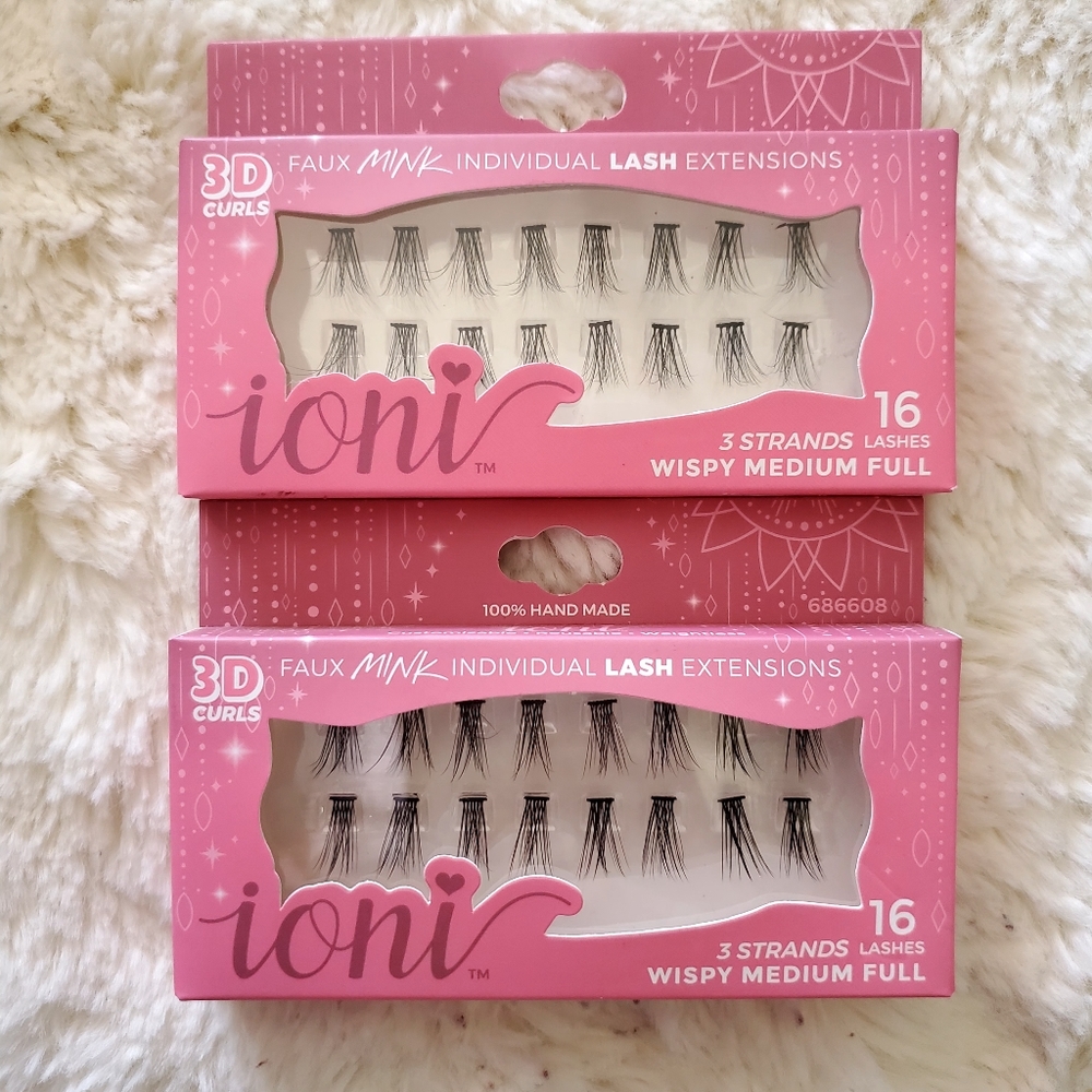 New Ioni Faux mink individual Lash extensions